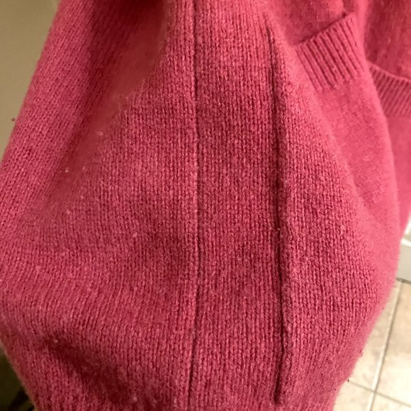 COS fuschia pink sweater dress - Picture 4 of 6